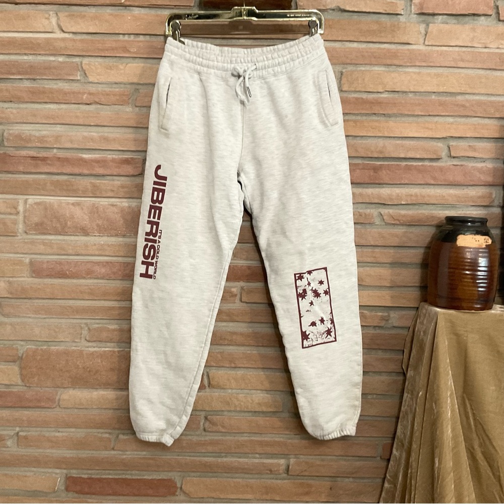 Jiberish Sweatpants Gray Medium